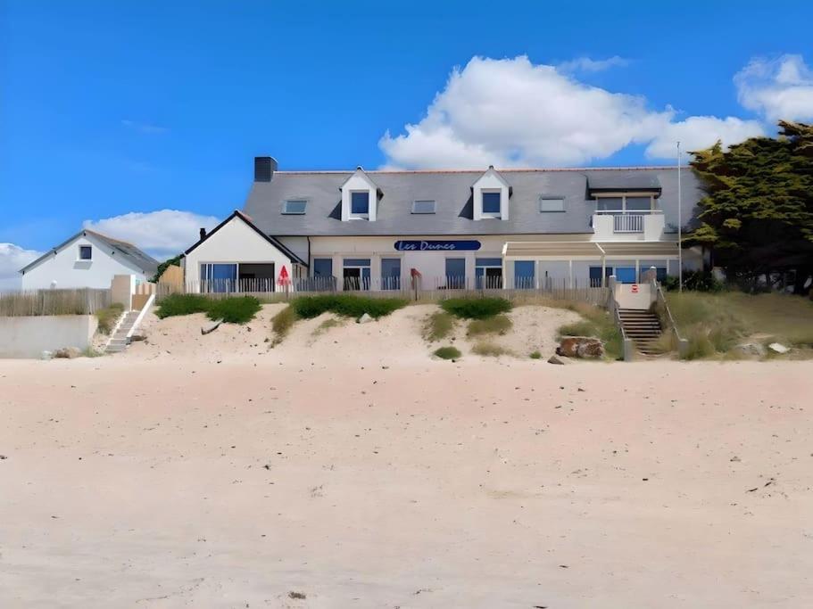 Appartement Pour 3 Personnes Sur La Plage Les Pieds Dans Leau Plonevez-Porzay Exterior photo